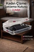 3 Adet Çizme Kutusu