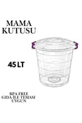Kedi Köpek Orta Boy Mama Kovası 45 Lt