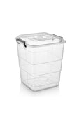 Plastik Tetris Kare Saklama Kabı-4 (20LT) - Br1152 04 Beyaz 1